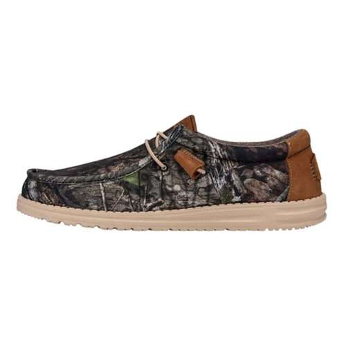 Mens Warm Camouflage Camping Fishing Shoes Slippers Camo Clogs With Fur  Lining