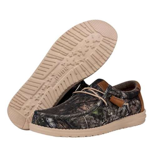 Men's HEYDUDE Wally Mossy Oak Country DNA Shoes