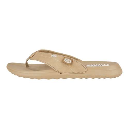 Women's HEYDUDE Christi Flip Classic Flip Flop Flatform Sandals