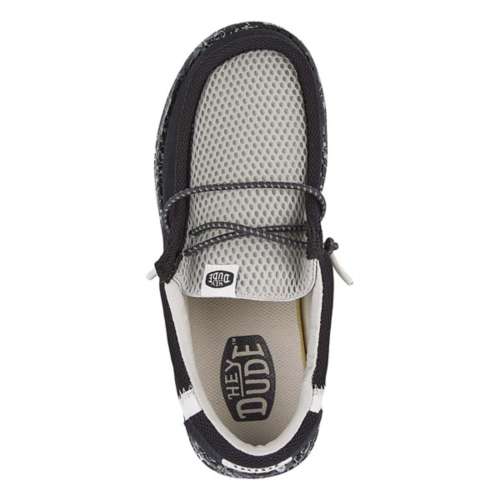 Big Boys' HEYDUDE Wally Summer Mesh Shoes