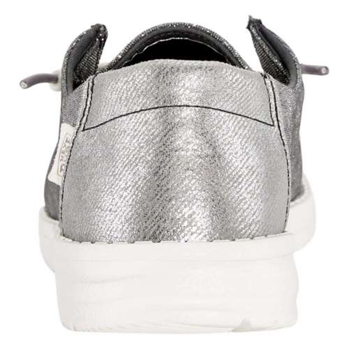 Women's HEYDUDE Wendy Metallic Sparkle Shoes