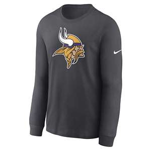 Nike Men's Dri-Fit Sideline Team (NFL Minnesota Vikings) Long-Sleeve T-Shirt in Purple, Size: Small | 00LX51L9M-0BI