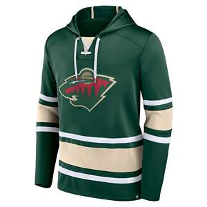 Outerstuff NHL Youth Minnesota Wild Home Ice Green Pullover Hoodie, Boys', Large