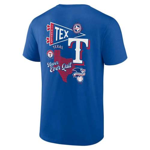 Fanatics Texas Rangers Split Zone T-Shirt