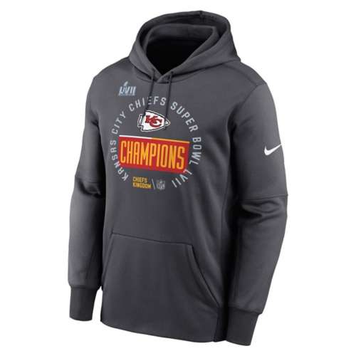 Men's Nike Black Kansas City Chiefs Volt Pullover Hoodie Size: Medium