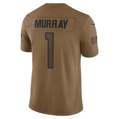 Nike Arizona Cardinals No1 Kyler Murray Anthracite Salute to Service Youth Stitched NFL Limited Therma Long Sleeve Jersey