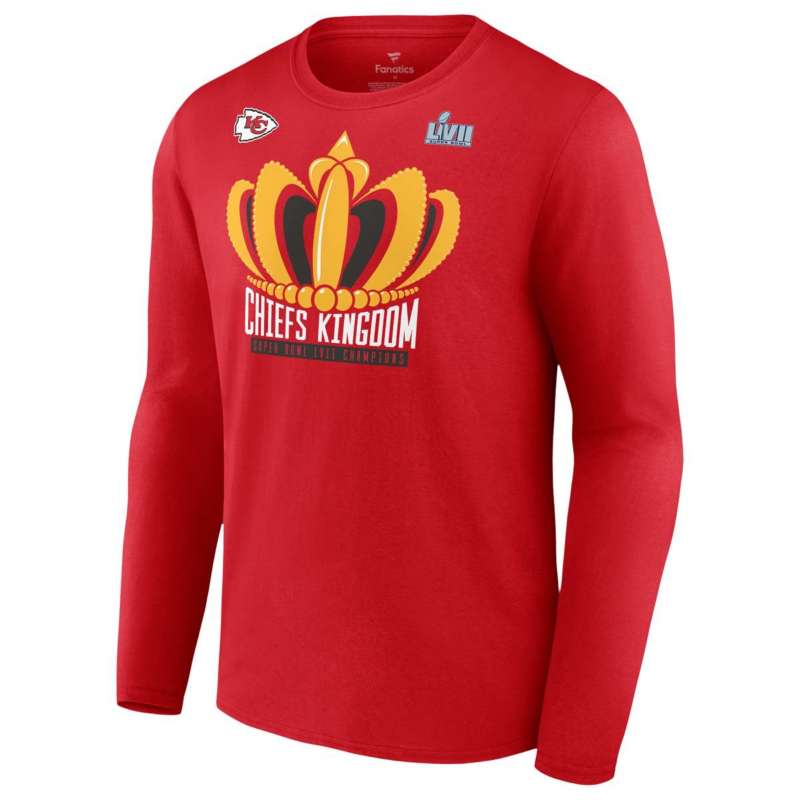 Kansas City Chiefs Logo Long Sleeve T-Shirt by Fanatics