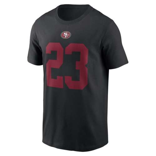 Nike San Francisco 49ers Christian McCaffrey #23 Name & Number T-Shirt