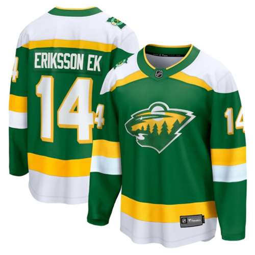 Fanatics Minnesota Wild Joel Eriksson Ek #14 Alternate Breakaway Jersey