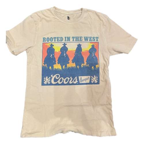 Women's Junk Food Coors Rooted T-Shirt