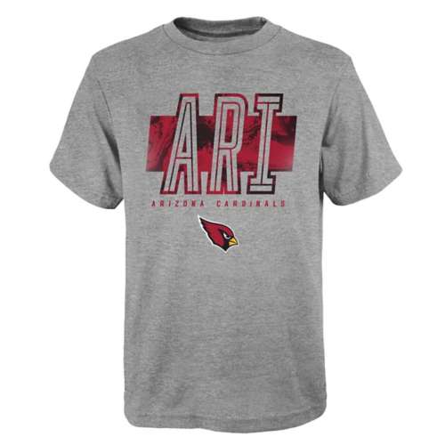 Genuine Stuff Kids' Arizona Cardinals Abbreviated T-Shirt