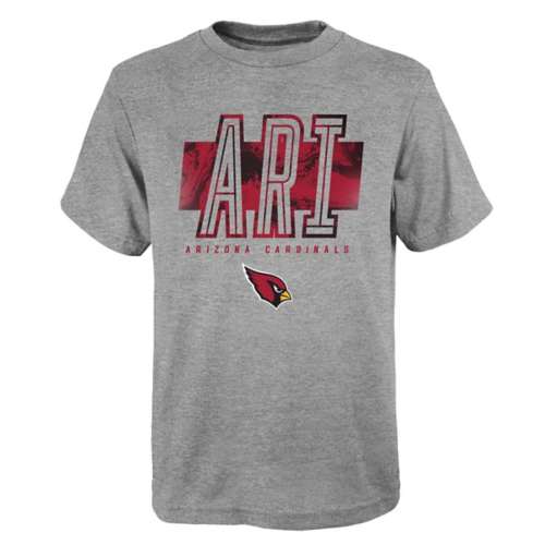 Genuine Stuff Kids' Arizona Cardinals Abbreviated T-Shirt