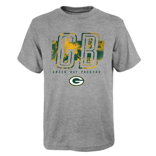 Genuine Stuff Kids' Green Bay Packers Abbreviated T-Shirt