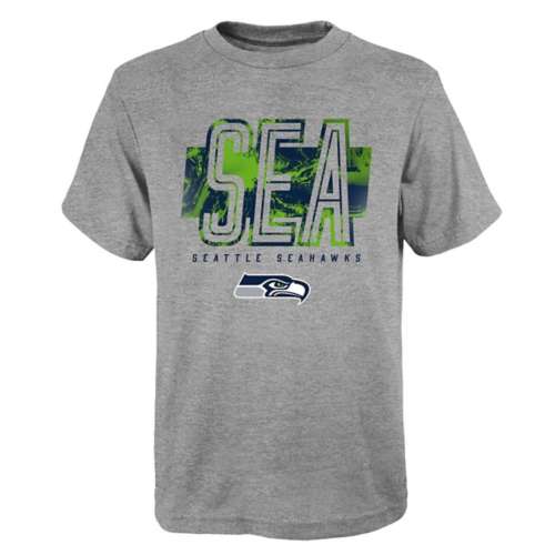 Genuine Stuff Kids' Seattle Seahawks Abbreviated T-Shirt
