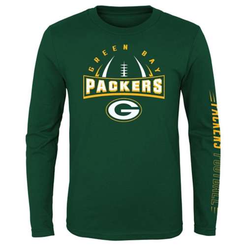 Nike Kids' Green Bay Packers Red Zone Long Sleeve T-Shirt