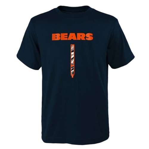 Genuine Stuff Kids' Chicago Bears Justin Fields #1 Drip Name & Number T-Shirt