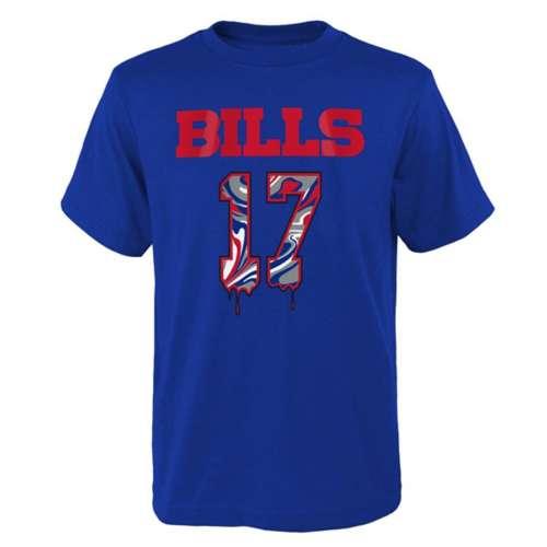 NFL Team Apparel Youth Buffalo Bills Josh Allen #17 Royal