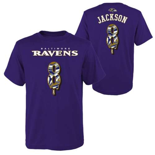 Genuine Stuff Kids' Baltimore Ravens Lamar Jackson #8 Drip Name