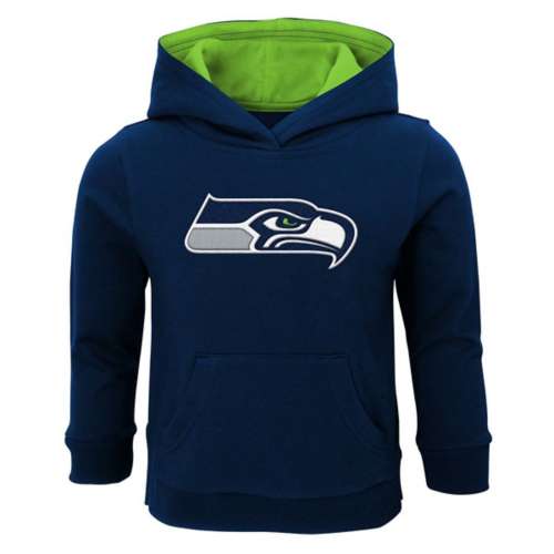 Seattle Seahawks Youth Hoodie Blue Green Sweatshirt Large NFL Team Apparel  Read