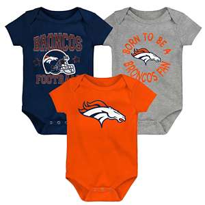 Genuine Stuff Baby Las Vegas Raiders Born 2 Be Onesie 3 Pack