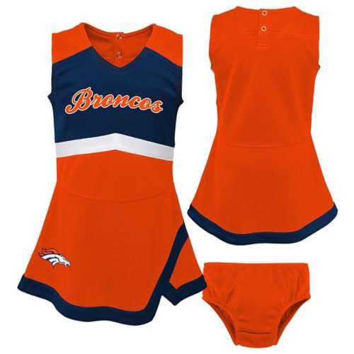 Genuine Stuff Baby Girls' Denver Broncos Cheer Captain Dress Set