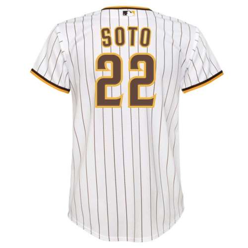 Nike Youth San Diego Padres Juan Soto #22 Home Cool Base Jersey - White - L Each