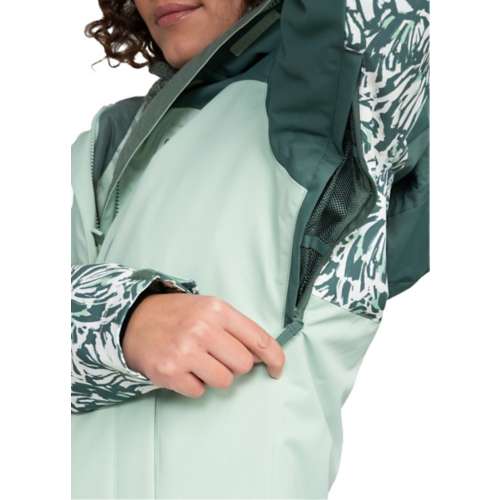 Women's Roxy Jetty Block Waterproof Hooded Shell Jacket