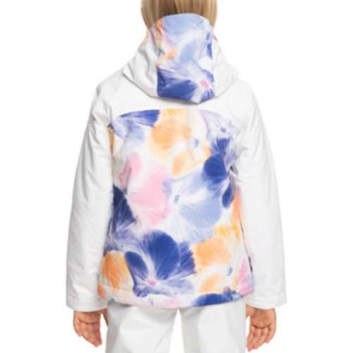 Girls' Roxy Greywood Waterproof Hooded Shell Jacket