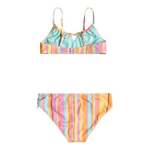 Girls' Roxy Jungle Mirage Bralette Swim Bikini Set