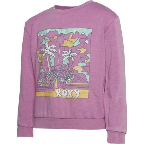 Girls' Roxy Music And Me Crewneck Sweatshirt