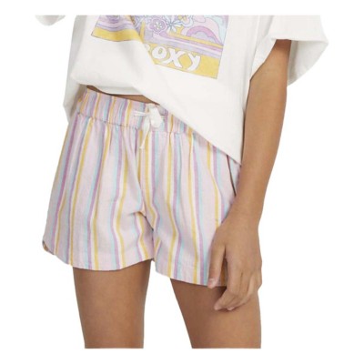 Girls' Roxy Una Mattina Linen Shorts
