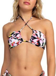 Women's Roxy Beach Classics Fashion Swim Bikini Top