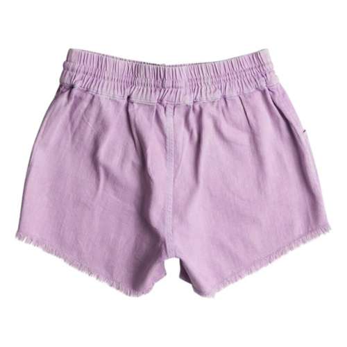 Girls' Roxy Scenic Route Linen Shorts