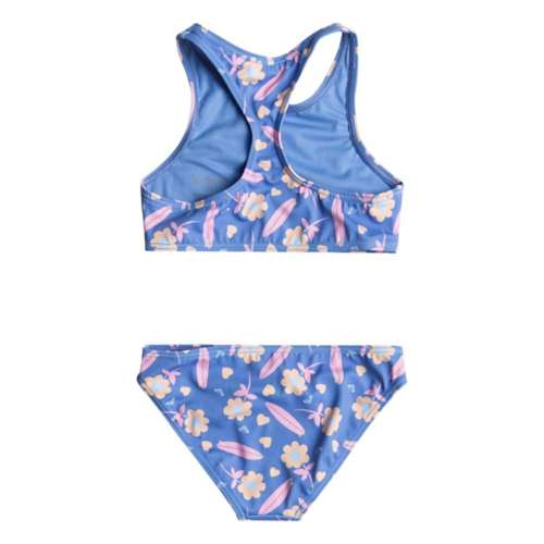 Toddler Girls' Roxy Lorem Crop Swim Bikini Set
