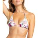 Women's Roxy Printed Beach Classics Mini Tiki Triangle Swim Bikini Top