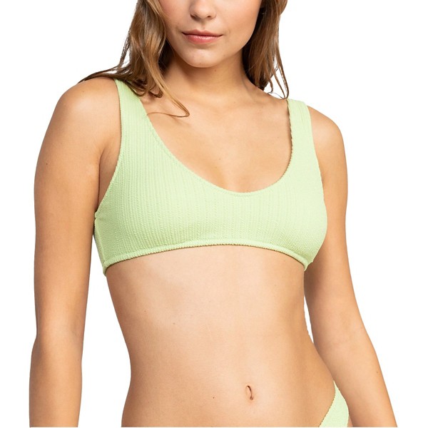 Women's Roxy Aruba Bralette Swim Bikini Top Juniors Large Margarita
