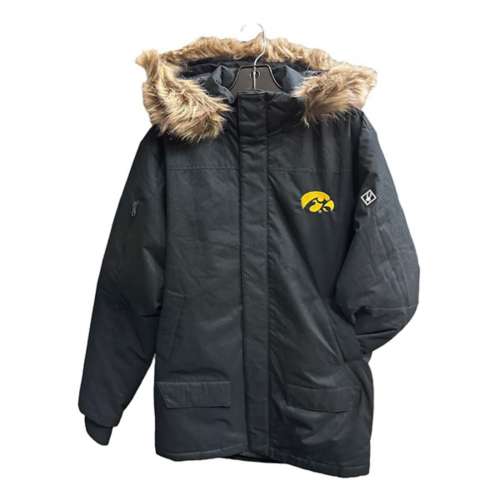 J America Women's Iowa Hawkeyes Spyder Diamond Parka