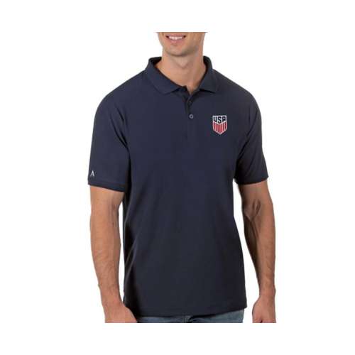 San Francisco Giants Antigua Big & Tall Legacy Pique Polo - Gray