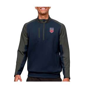 Men's Antigua Navy St. Louis Blues Altitude Full-Zip Jacket