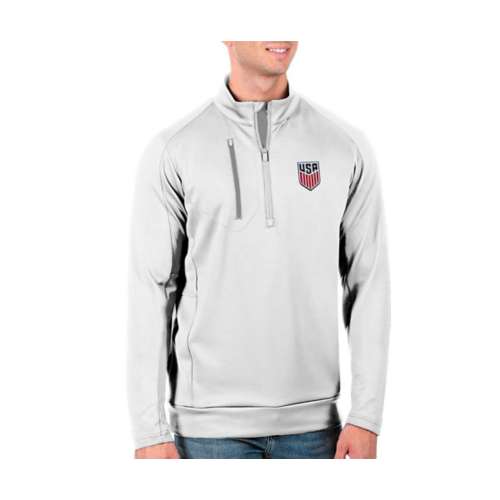 : Antigua Men's Black Miami Dolphins Generation Quarter-Zip  Pullover Jacket : Sports & Outdoors