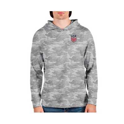 Men's Antigua Camo Dallas Cowboys Absolute Logo Pullover Hoodie