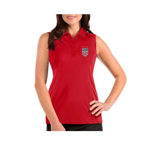 Washington Nationals Antigua Big & Tall Tribute Polo - Red