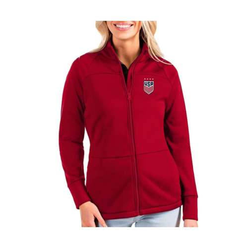 Women's Buffalo Bills Antigua Navy Links Full-Zip Golf Jacket