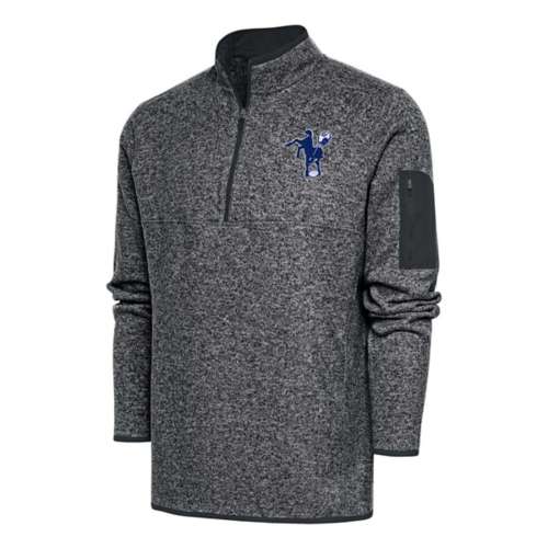 Antigua Indianapolis Colts Classic Fortune Tall Long Sleeve 1/4 Zip