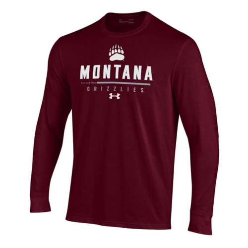 Under Armour Montana Grizzlies Giant Long Sleeve T-Shirt