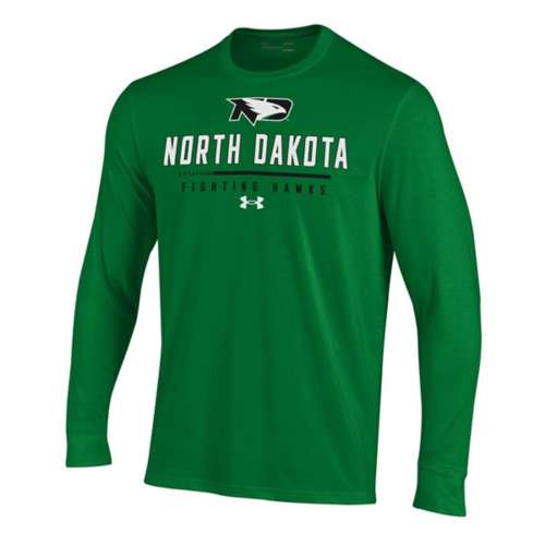Under Armour North Dakota Fighting Hawks Giant Long Sleeve T-Shirt