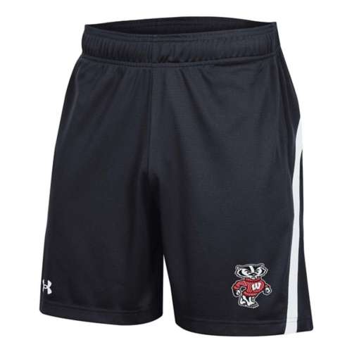 Under armour Chest Wisconsin Badgers Gameday Mankind Shorts