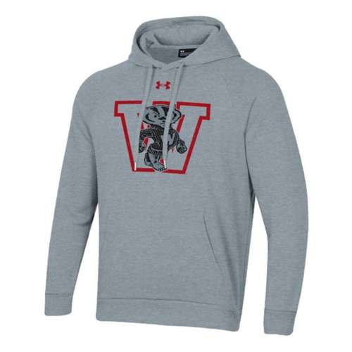 Under Armour Wisconsin Badgers Vault Logo Hoodie