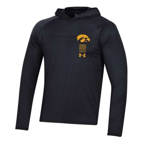 Under Armour Iowa Hawkeyes Hooded Reigns Long Sleeve T-Shirt