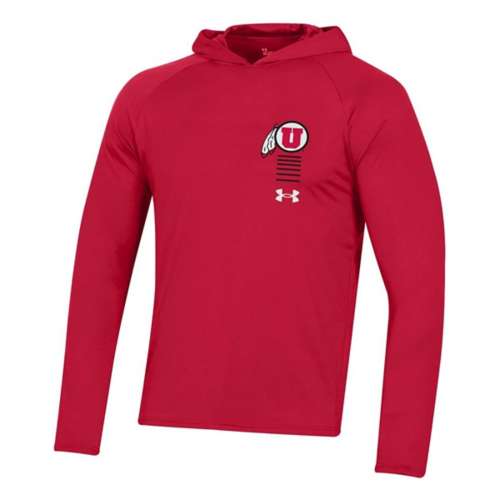 Under Armour Utah Utes Hooded Reigns Long Sleeve T-Shirt